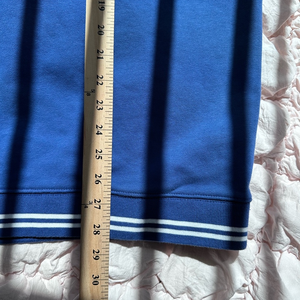 Disney Winnie The Pooh Tigger Embroidered Sweatshirt Blue Heavyweight Size L - Picture 6 of 6